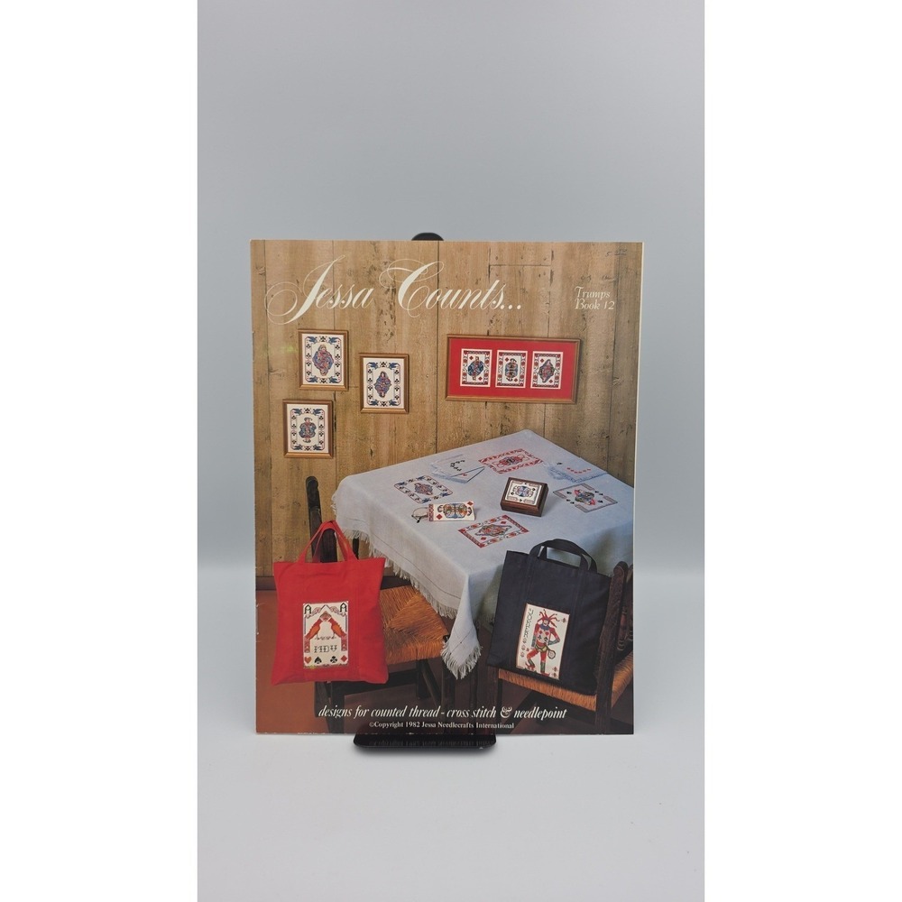 Jessa‎ Counts- Trumps Book 12, 1982, Cross Stitch Pattern Booklet